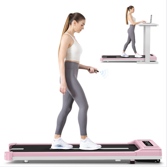 Foldable Treadmill with Bluetooth Speaker 3HP Under Desk Treadmills for Home